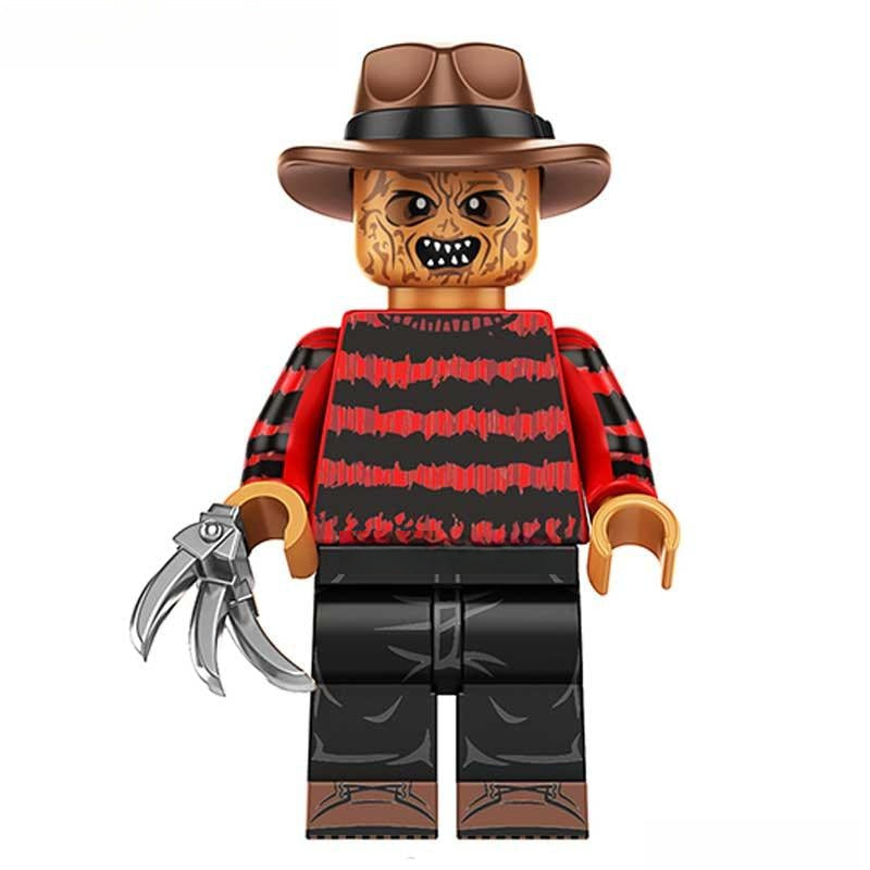 Freddy Krueger Nightmare on Elm Street Lego Minifigures Custom Horror Toys 2