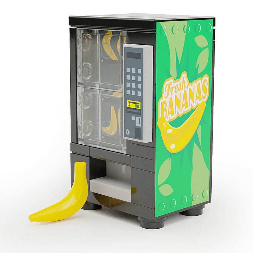 Fresh Bananas - B3 Customs Fruit Vending Machine made using LEGO parts - 