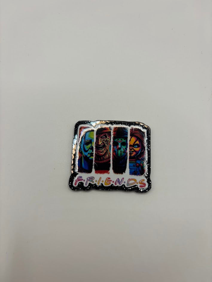 Friends Halloween Bogg Bag Charm