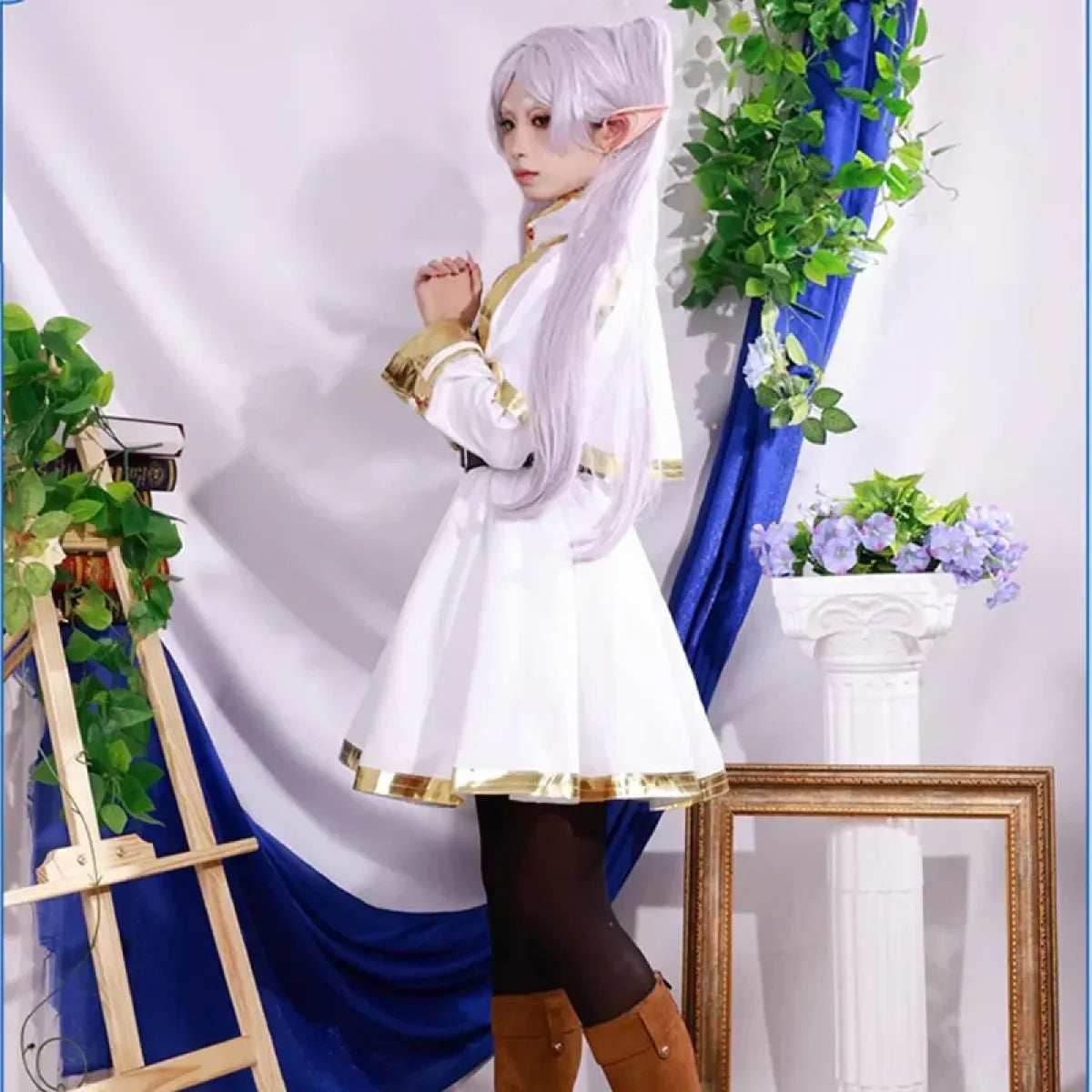 Sousou No Frieren Cosplay Costume - WIG / XS