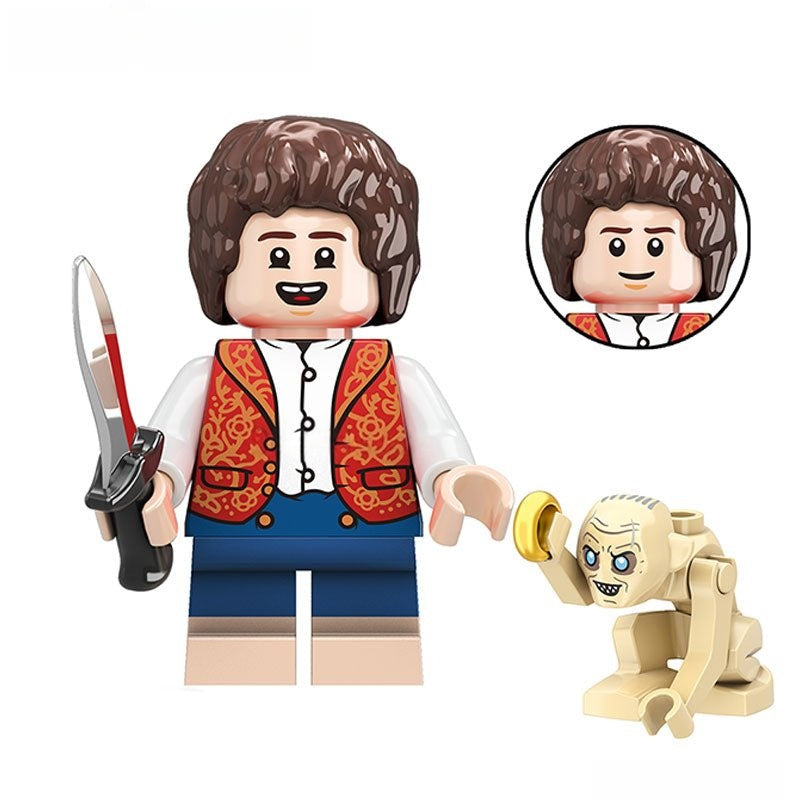 Frodo Baggins Lord of The Rings Lego Minifigures Custom Toys 3