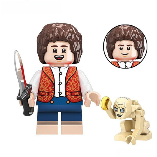 Frodo Baggins Lord of The Rings Lego Minifigures Custom Toys 3