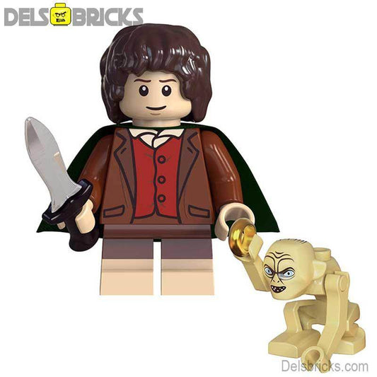 Frodo baggins Lord of The Rings Lego Minifigures Custom Toys - 