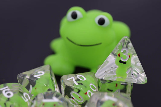 Frog RPG Dice Set - 