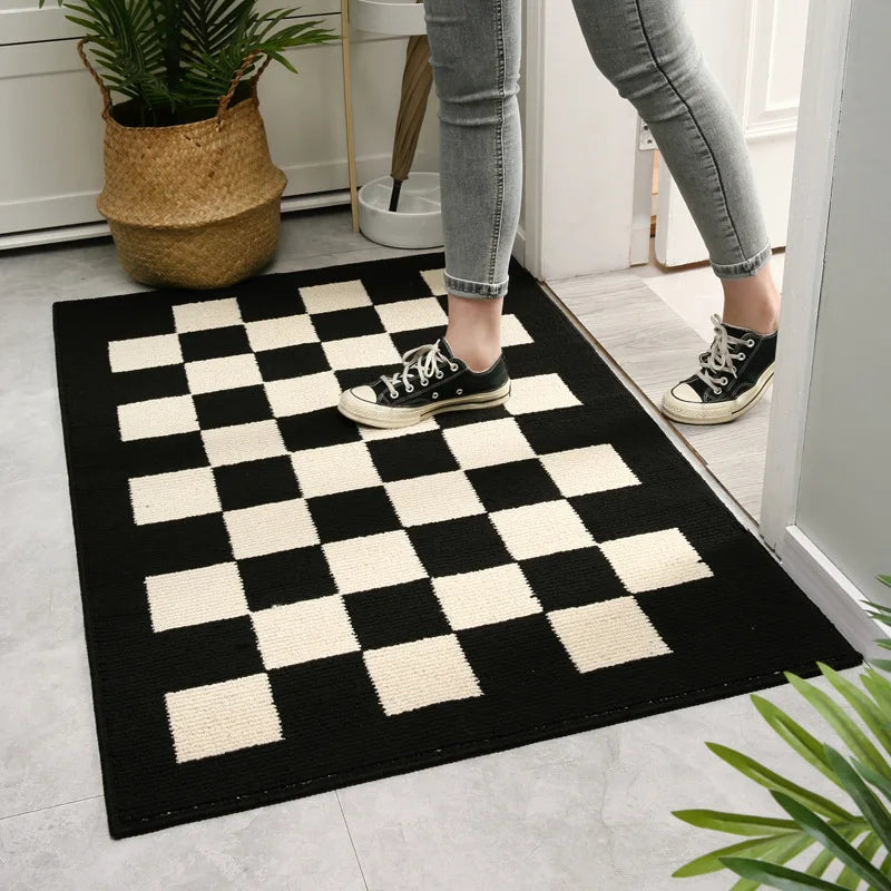 Front Door Mat Welcome Mats Indoor Outdoor Rug Entryway Mats for Shoe Scraper Ideal for Inside Outside Home High Traffic Area