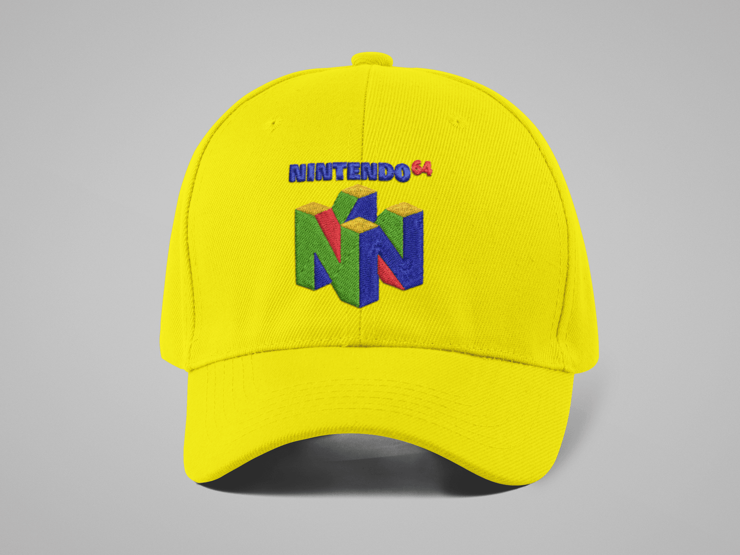 Nintendo N64 Logo Hat - Yellow