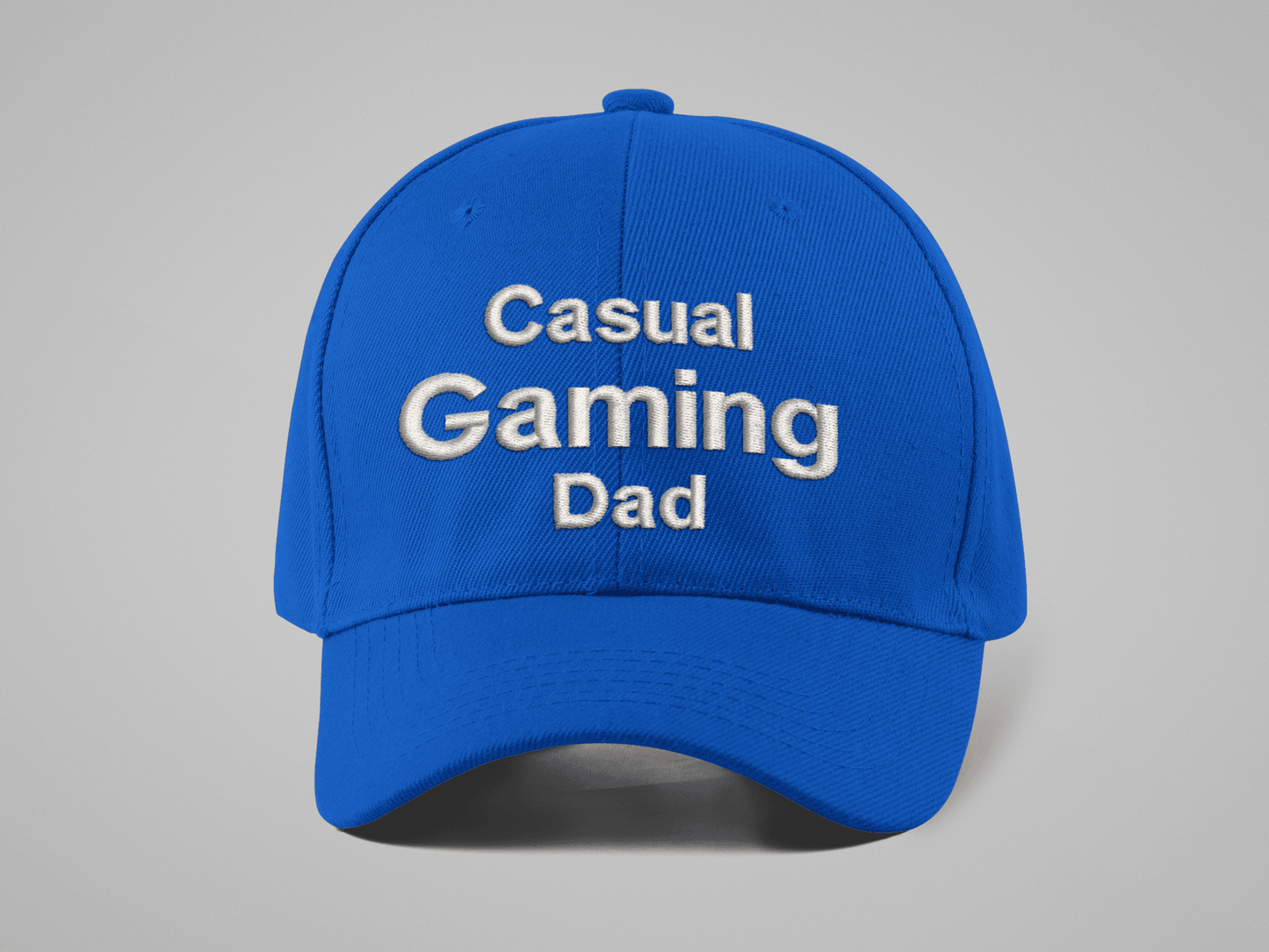 Casual Gaming Dad Logo Hat - Navy Blue