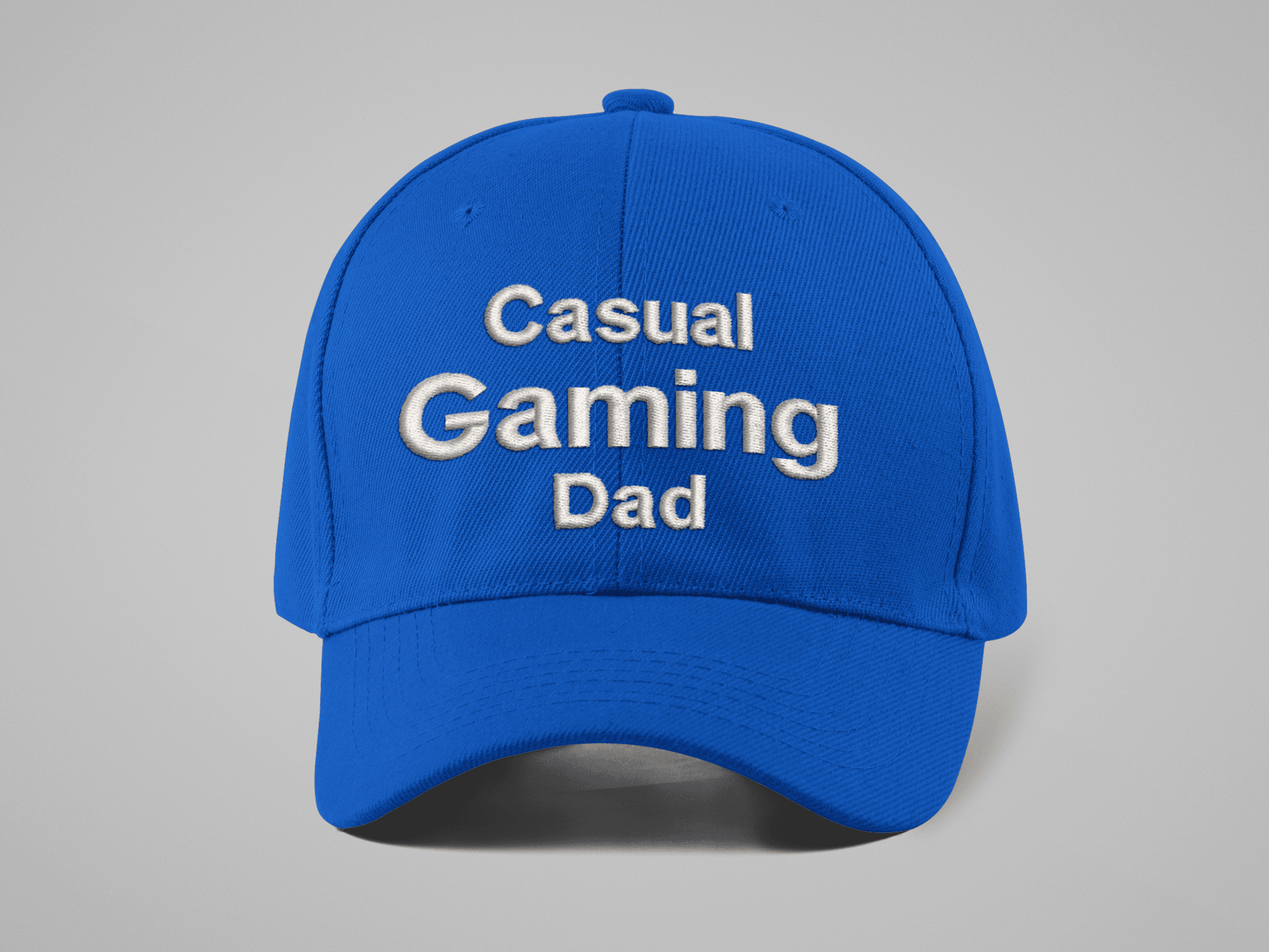 Casual Gaming Dad Logo Hat - Navy Blue
