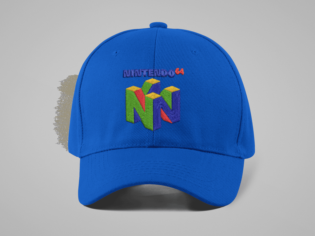 Nintendo N64 Logo Hat - Navy Blue