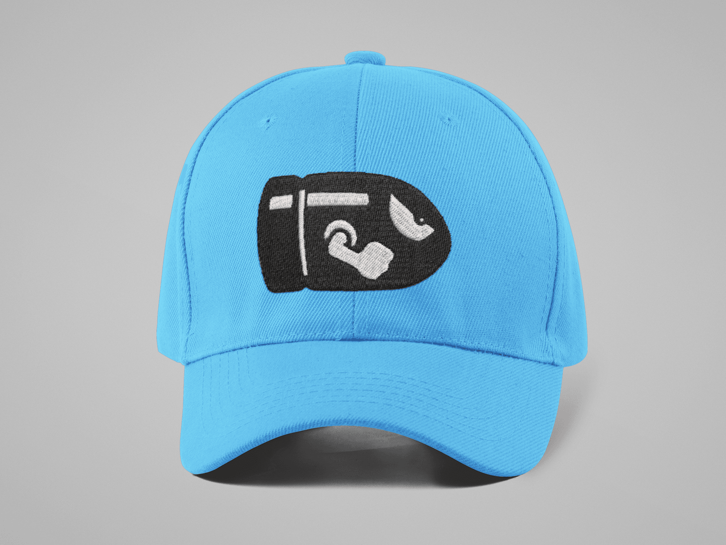 Bullet Bill Hat - Sky Blue