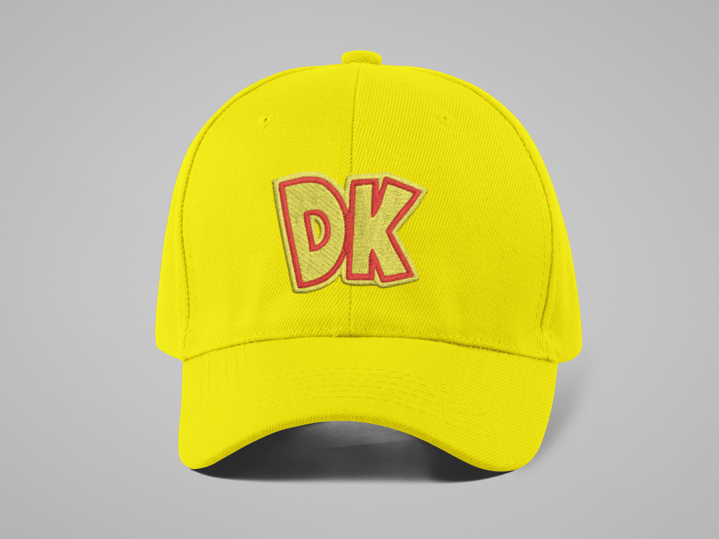 Donkey Kong Hat - DK Yellow Logo / Yellow