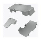 3 Piece Port Covers - Silver For Nintendo GameCube® - 