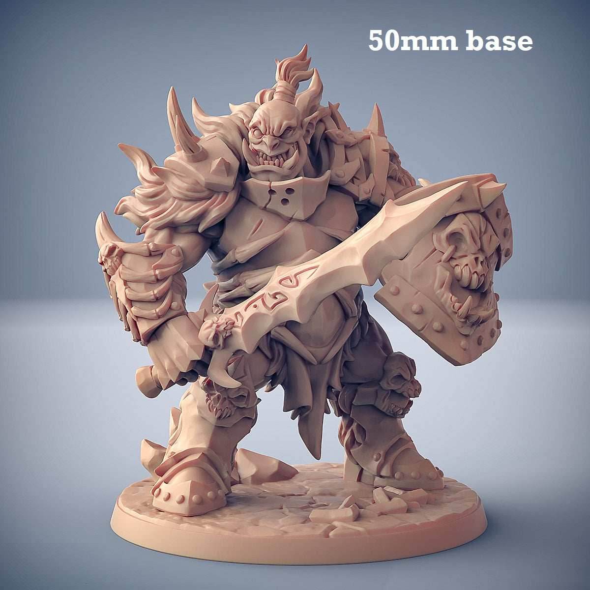 Frostmetal Ogre: Sculpt A (Male Ogre Barbarian) - 