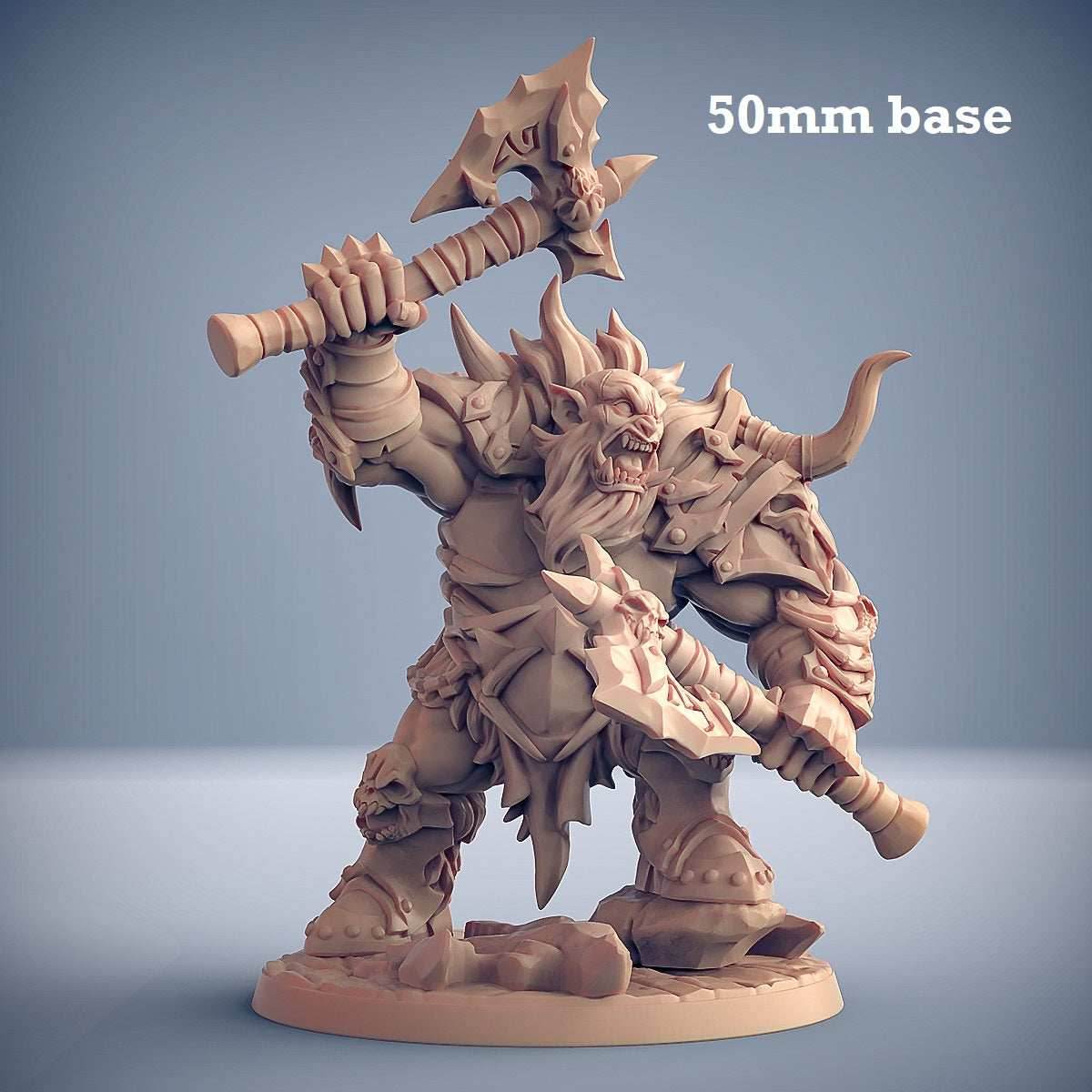 Frostmetal Ogre: Sculpt B (Male Ogre Barbarian) - 