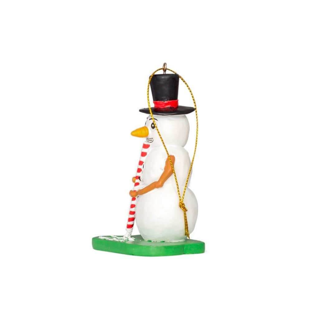 Frosty the Chemically Dependent Funny Christmas Tree Ornament - 