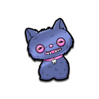 Fuggler - Alley Cats Cheezee (Blue) AR Pin