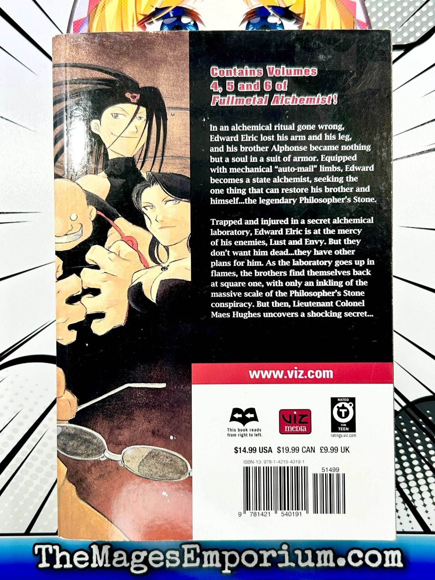 Fullmetal Alchemist Vol 4 - 6 Omnibus - 