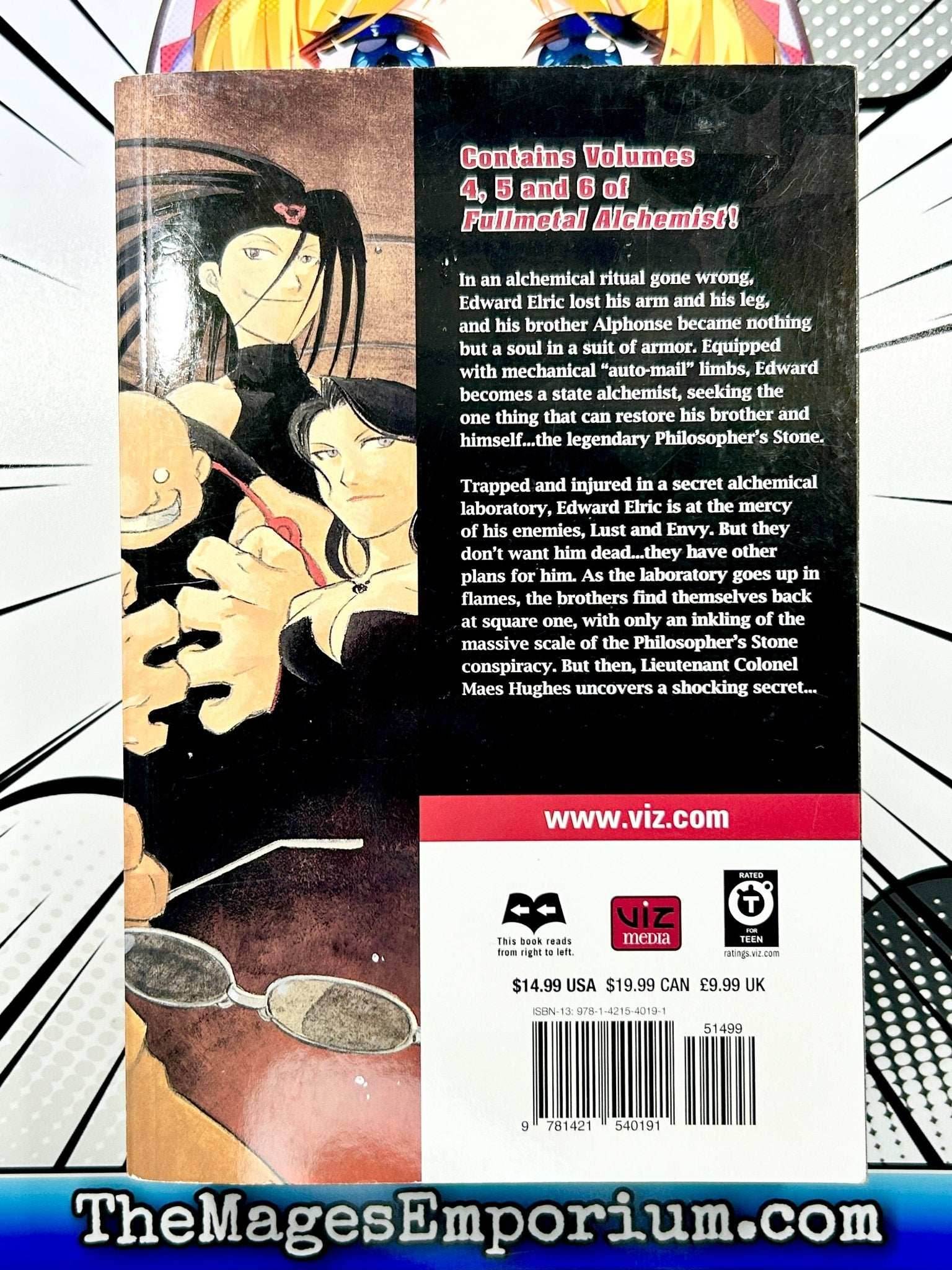 Fullmetal Alchemist Vol 4 - 6 Omnibus - 