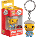 Funko POP! Keychain: The Simpsons - Homer Muumuu Pocket Keychain Special Edition Exclusive - 