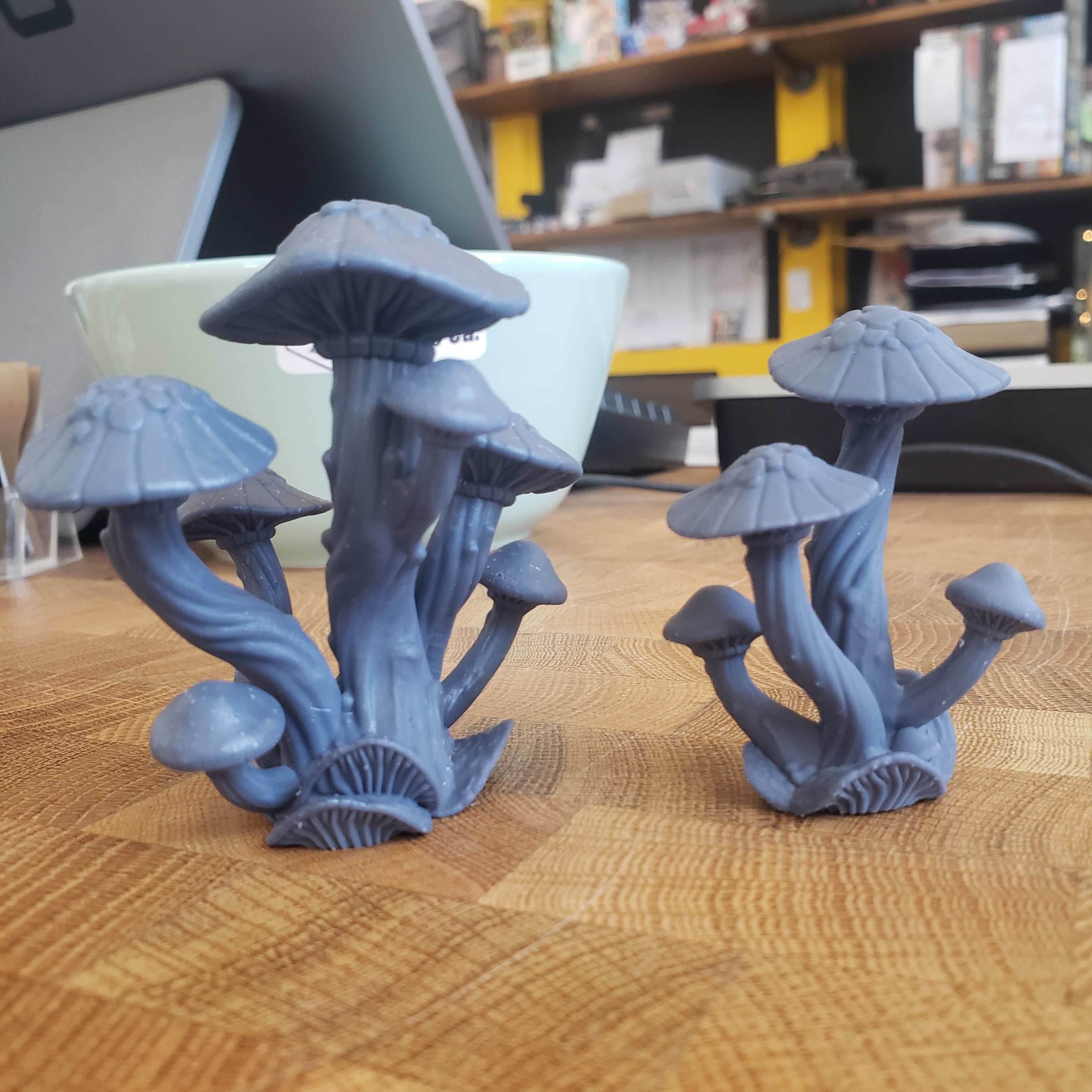 Fungal Mushroom Clusters (Scatter Terrain) - A - Large Cluster (70mm Tall)