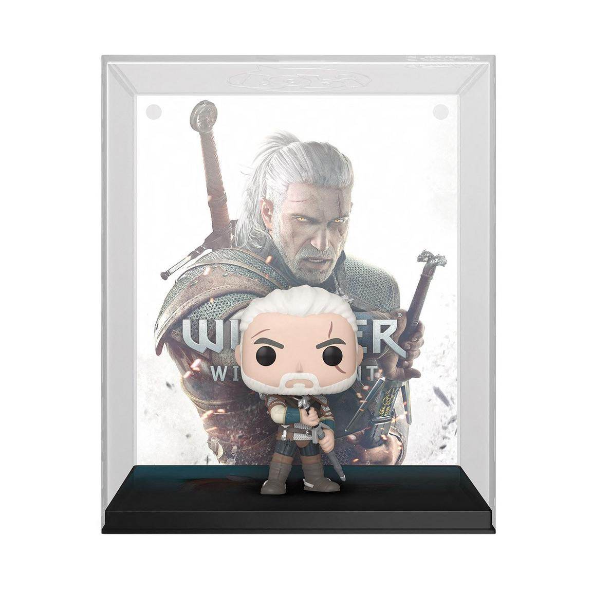 Funko POP! Game Cover: The Witcher 3 Wild Hunt Geralt GameStop Exclusive Vinyl Figure - 