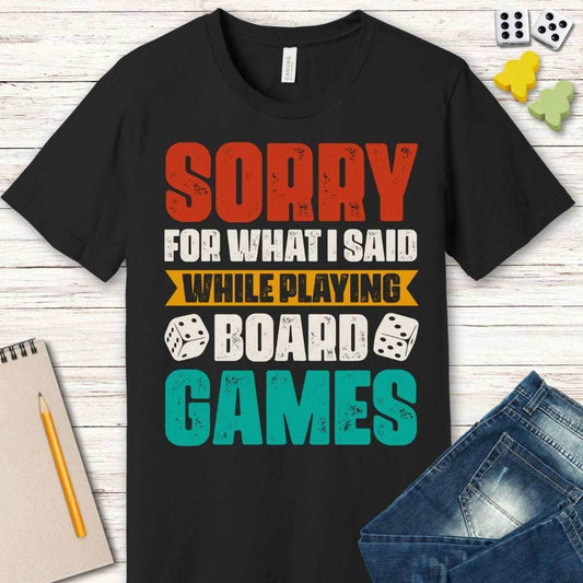 Funny Board Games T-Shirt - Navy / S