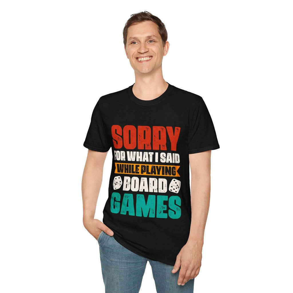 Funny Board Games T-Shirt - Navy / S