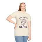 Funny D&D "Let’s Roll Nerds" Shirt