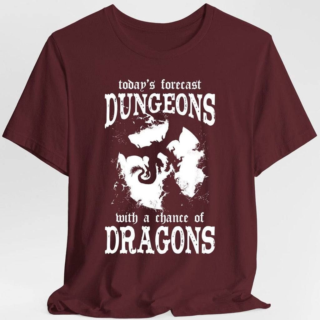 Funny DnD Weather Forecast Tshirt