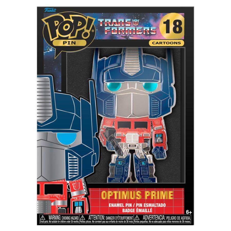 Funko Pop! Sized Pins: Transformers - Optimus Prime Pin - 