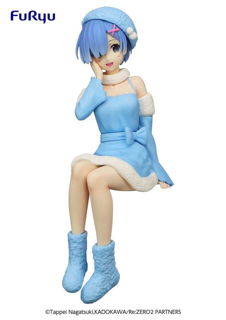 Rem Snow Princess Ver. Re:Zero Starting Life in Another World Noodle Stopper Prize Figure - 