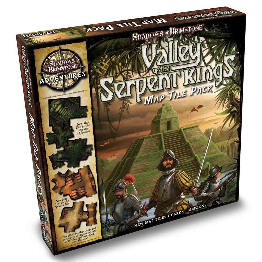 Shadows of Brimstone: Valley of the Serpent Kings Map Tile Pack - 