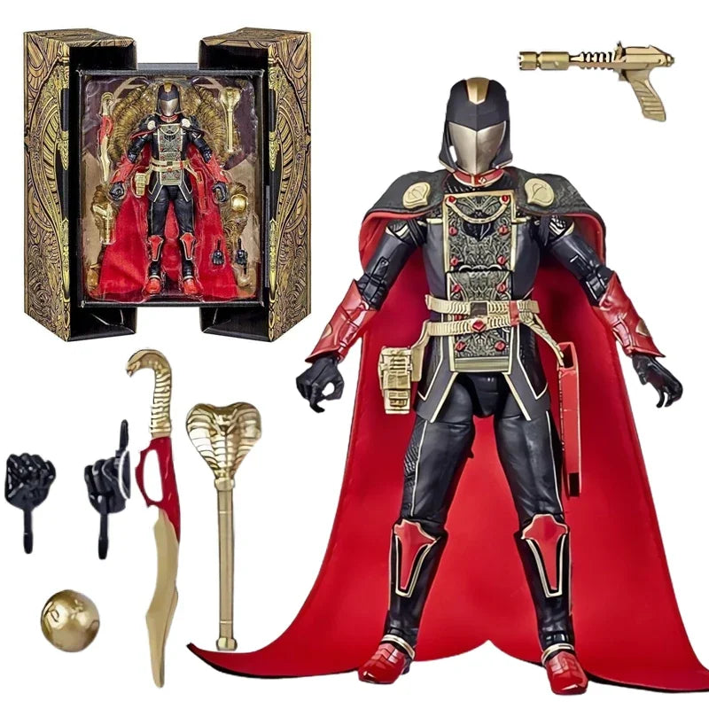 G.i.joe Classified Series Snake Supreme Cobra Commander 6inch Action Figure Collection With Multiple Accessories Collectibles Ko