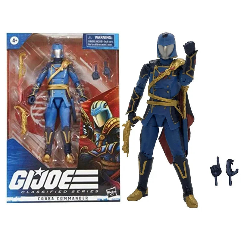 G.i.joe Classified Series Snake Supreme Cobra Commander 6inch Action Figure Collection With Multiple Accessories Collectibles Ko