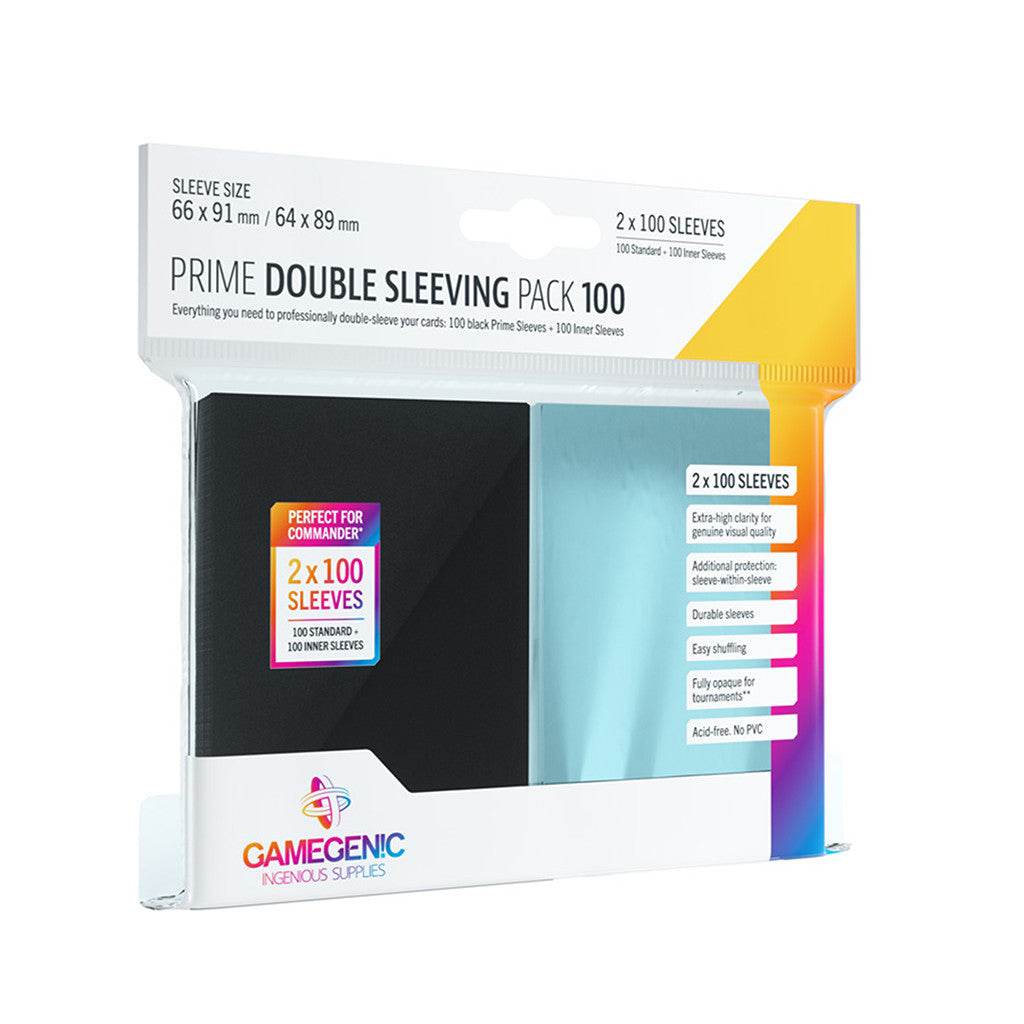 Gamegenic Prime Double Sleeving Pack 100 - 