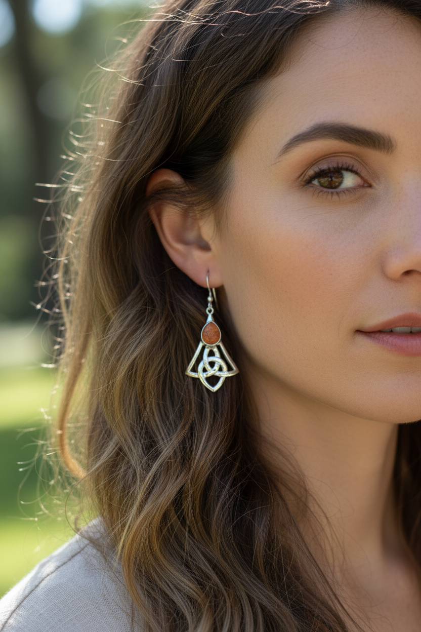 Ella Celtic Knot Earrings