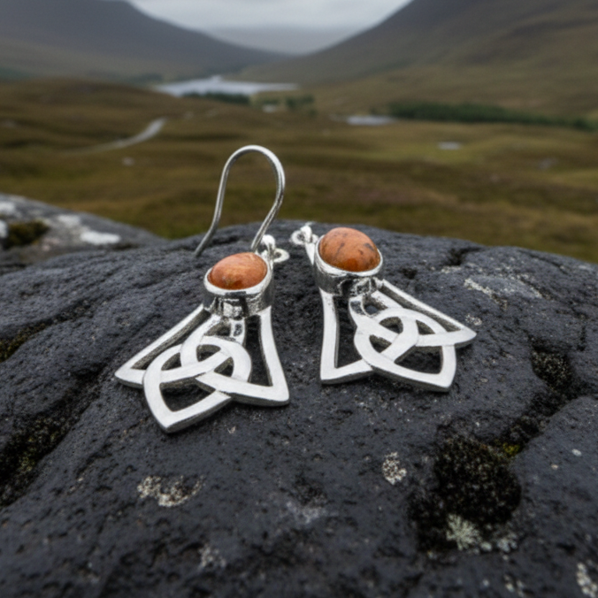 Ella Celtic Knot Earrings