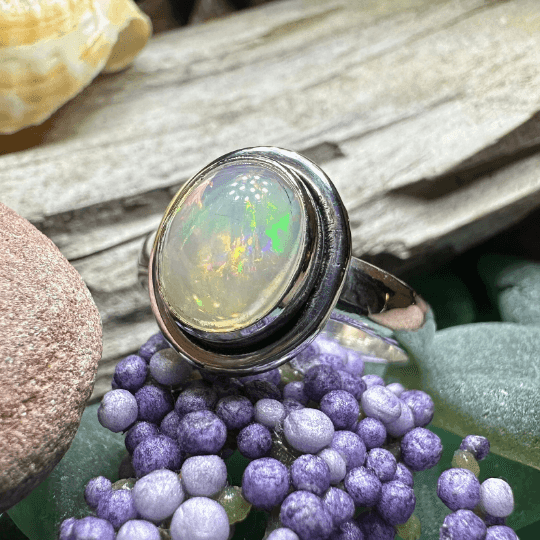 Highland Sunset Ring - 6 / Teardrop