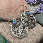 Forest Glen Dragonfly Earrings - Labradorite
