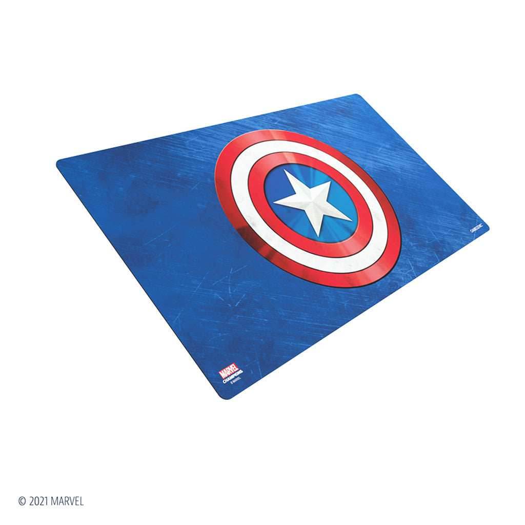 GameGenic Marvel Champions Game Mat - Captain America