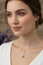 Enchanted Trinity Knot Necklace