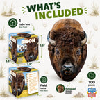 Bison 100 Piece Shaped Jigsaw Puzzle