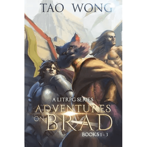 Adventures on Brad Books 1 - 3: A LitRPG Fantasy Series - Paperback - 