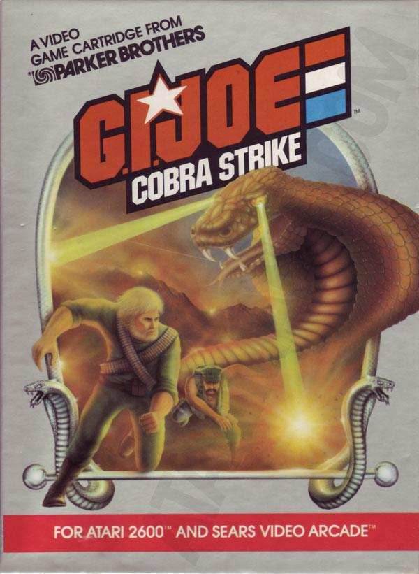 G.I. Joe Cobra Strike (Atari 2600) - Game Manual Only