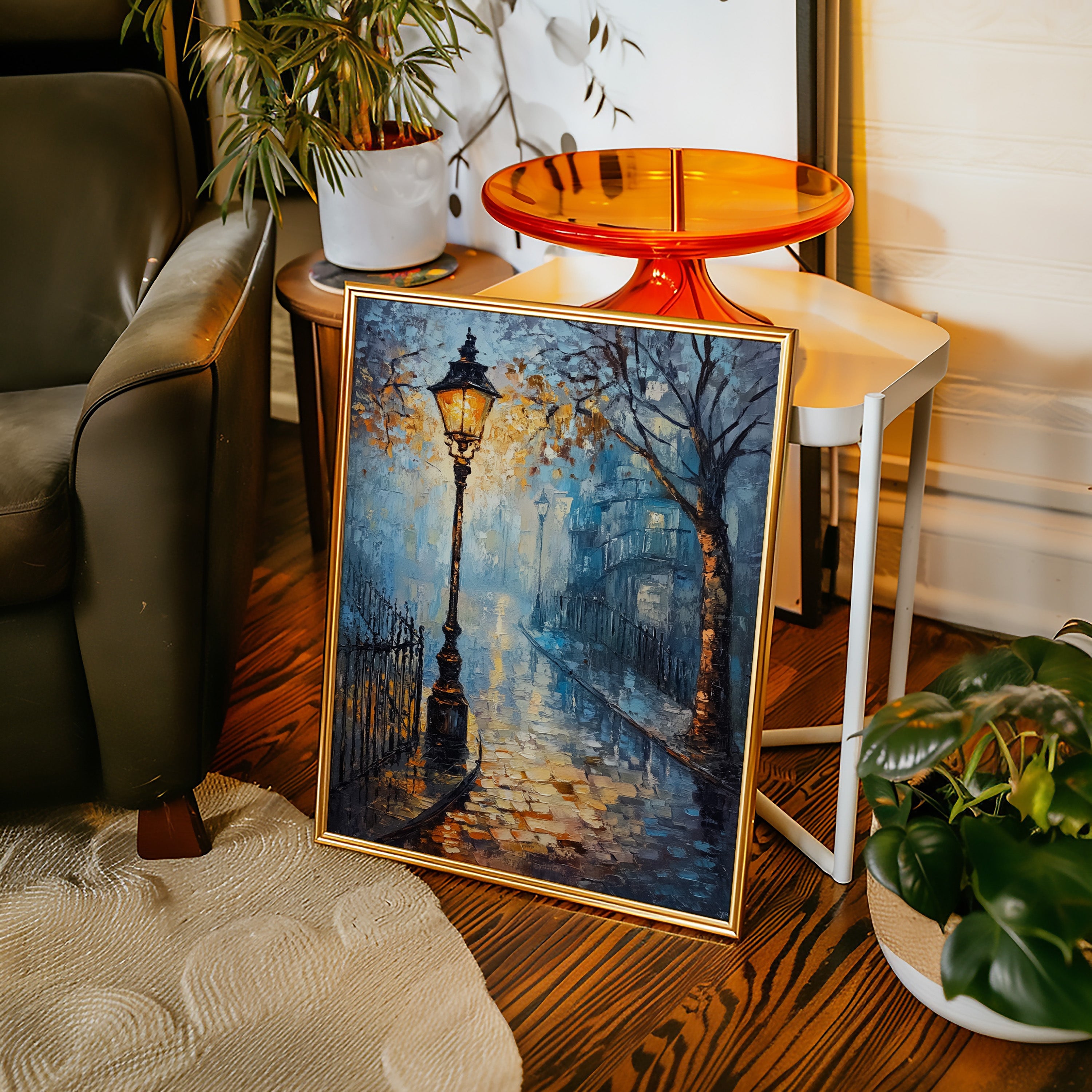 Misty Lamp Glow