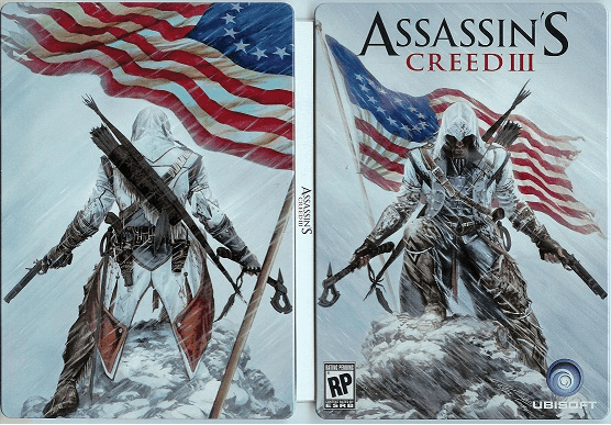 Assassin's Creed III: Limited Edition Steelbook (Xbox 360) - Game Manual Only