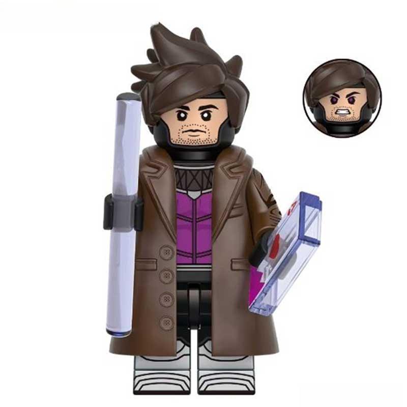 Gambit from Deadpool & Wolverine Movie Lego Minifigures Custom Toys