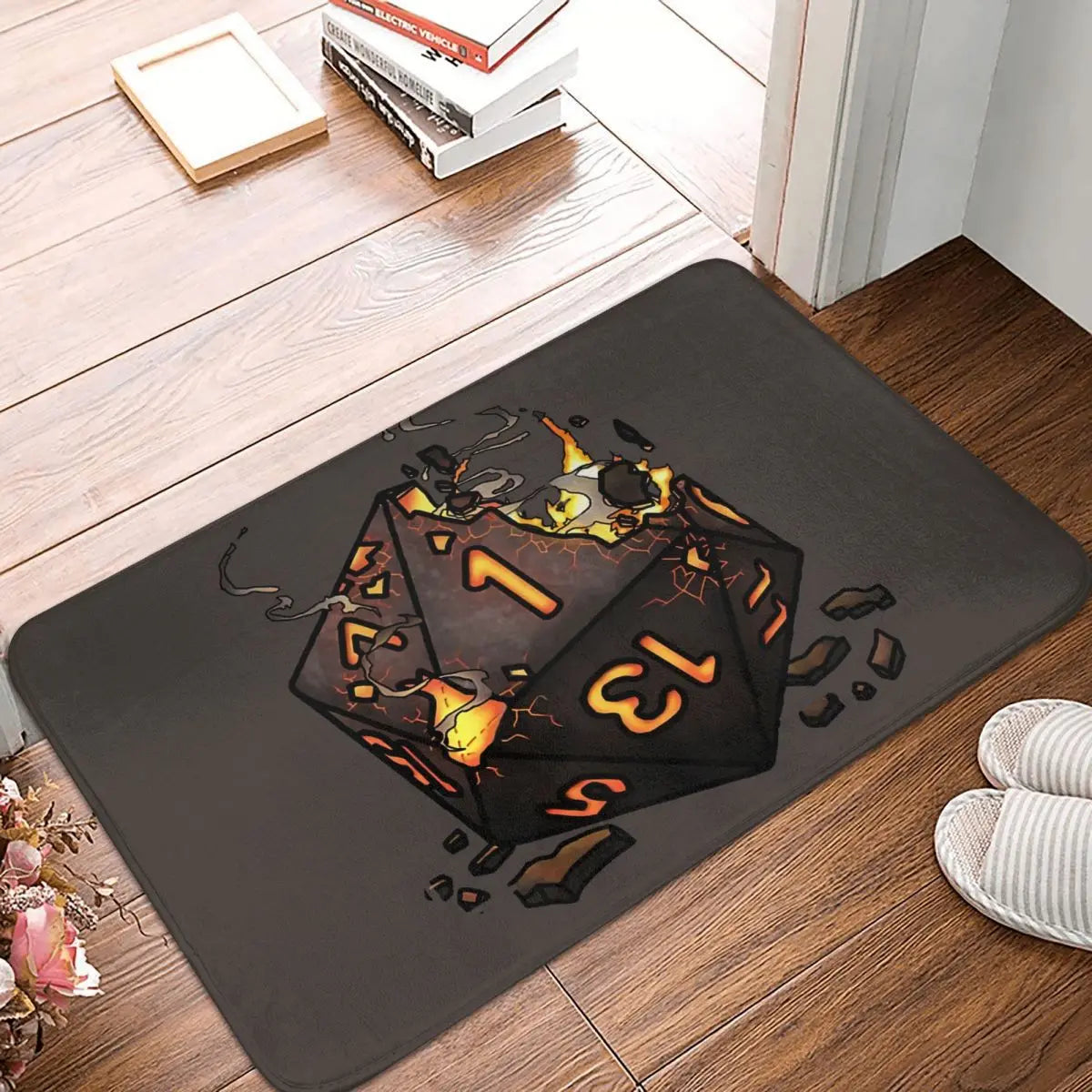 Game Bathroom Mat Dragon Breath Door Mat Kitchen Carpet Balcony Carpet Home Decoration Dungeons Dragons Rug Kids Room Area Rugs