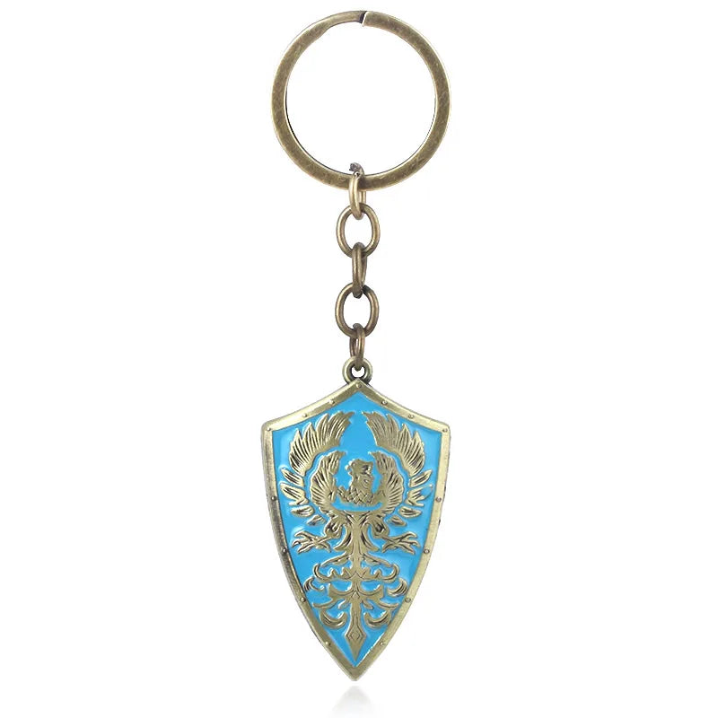 Game Dark Souls Artorias Sword Keychains Sun Knight Shield Ornstein Sword Smough Hammer Key Chain Pendant Cosplay Jewelry Gifts