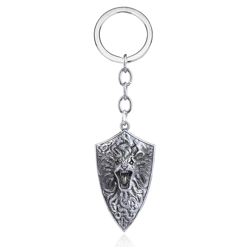 Game Dark Souls Artorias Sword Keychains Sun Knight Shield Ornstein Sword Smough Hammer Key Chain Pendant Cosplay Jewelry Gifts